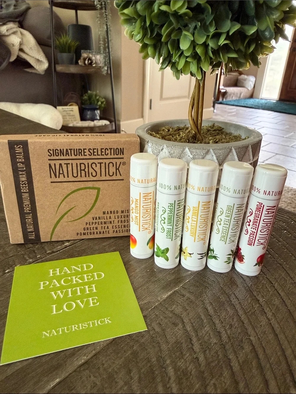 Signature Selection Lip Balm Set - White